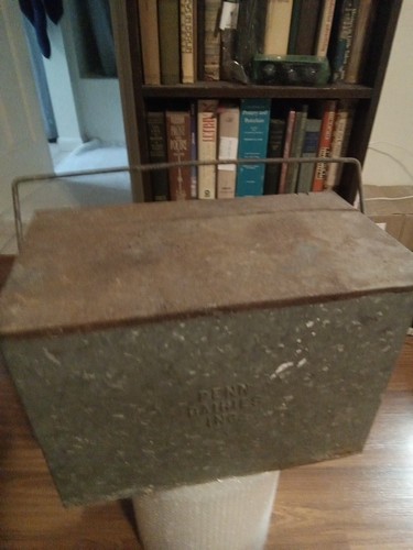 Penn dairies milk bottle box - penn,