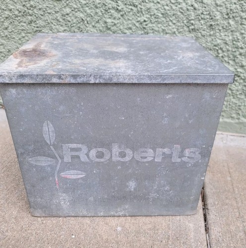 Vintage galvanized roberts - galvanized,