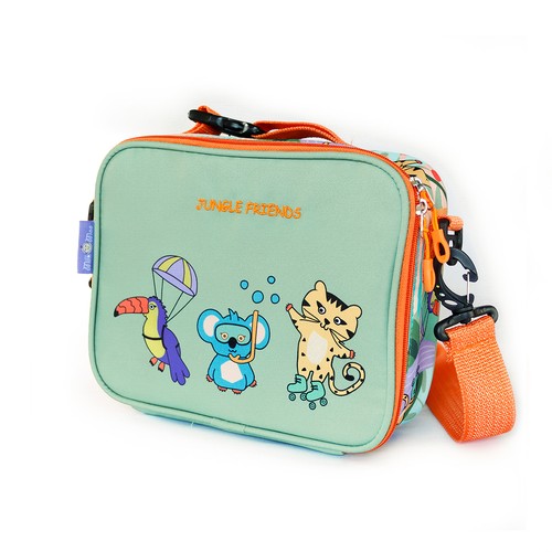 Milk moo insulated kids lunch - insulated,