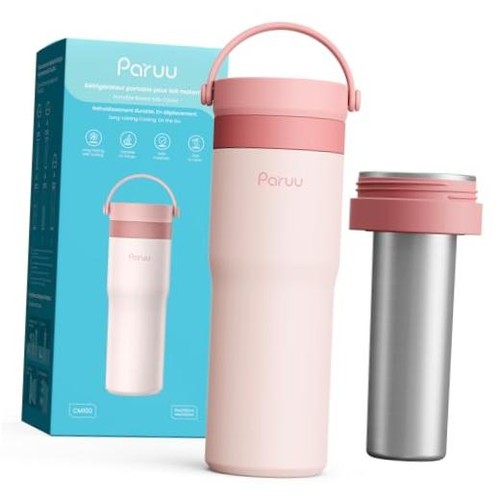 Portable breast milk cooler - breast,