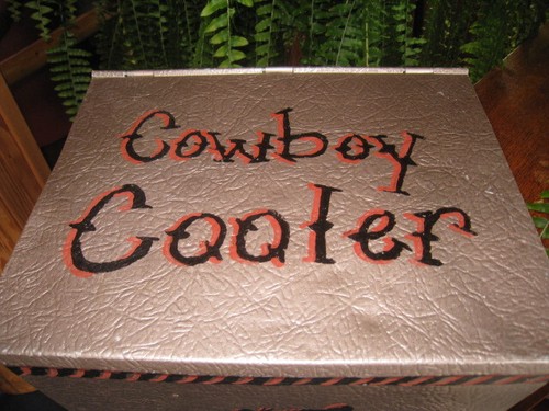 Vntg cowboy cooler - vntg, cooler~