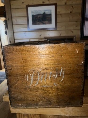 Antique daisy ice box cooler - daisy,
