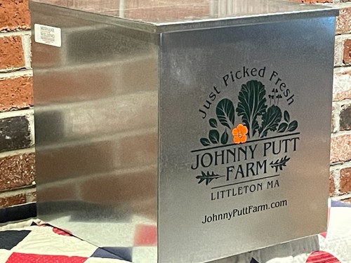 Metal porch box - metal,