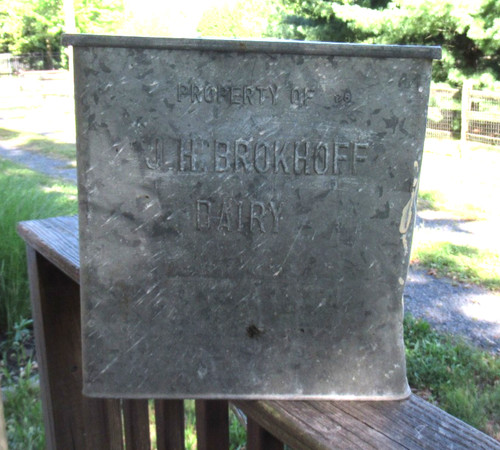 Vtg embossed brokhoff - embossed, j.h.