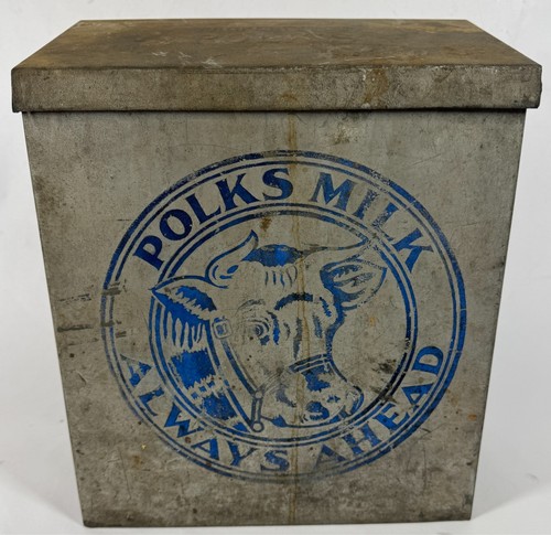 Rare 1940s polks milk always - polks,